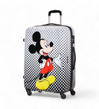 American Tourister Duża twarda walizka Disney Legends czarna