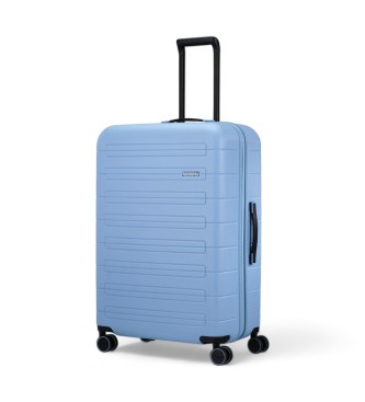 American Tourister Groer erweiterbarer Koffer Novastream Spinner 77 blau