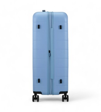 American Tourister Grote vergrootbare koffer Novastream Spinner 77 blauw