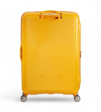 American Tourister Soundbox Spinner groer Hartschalenkoffer gelb
