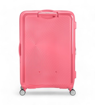 American Tourister Large Soundbox Spinner Coral hard case