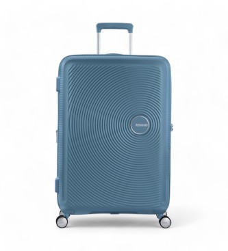 American Tourister Grande valise rigide Soundbox bleue