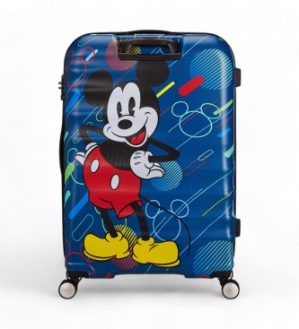 American Tourister Wavebreaker Disney Large Hard Suitcase Blue