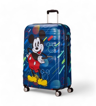 American Tourister Wavebreaker Disney Large Hard Suitcase Blue