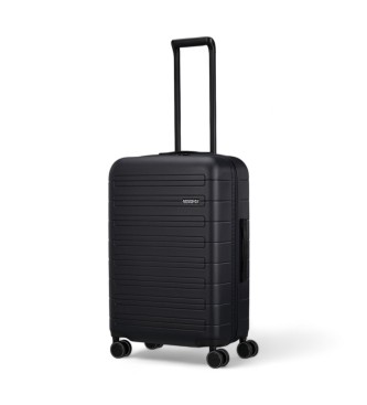 American Tourister Średnia walizka Novastream Spinner czarna