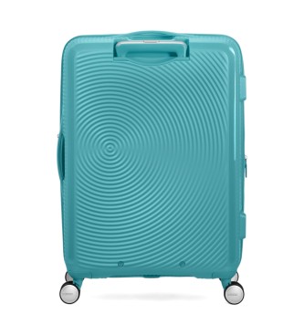 American Tourister Soundbox Spinner medium hard case turquoise