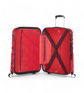 American Tourister Wavebreaker Disney Medium Hard Suitcase Red 