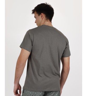 Antonio Miro Camiseta Sidecar gris