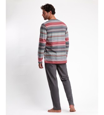 Antonio Miro Pyjamas Stripes Long Sleeve Cubes gr