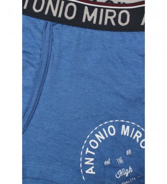 Antonio Miro Boxer Double para hombre azul