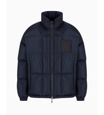 Armani Exchange Manteau Giacca Piumino navy