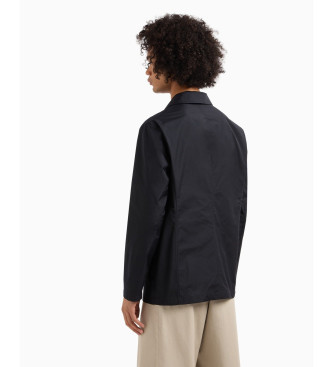Armani Exchange Enkelknppt kavaj marinbl
