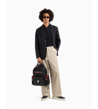 Armani Exchange Enkelknppt kavaj marinbl