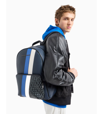 Armani Exchange Marineblauer Freizeitrucksack