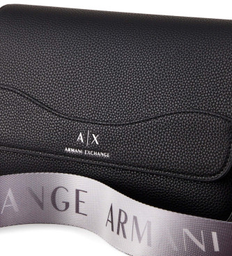 Armani Exchange Schwarze Col-Umhngetasche