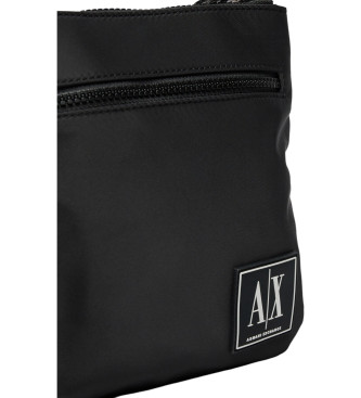 Armani Exchange Saco de mensageiro preto