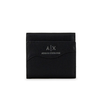 Armani Exchange Tri Wallet schwarz
