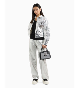 Armani Exchange Silver Mirror Jacka