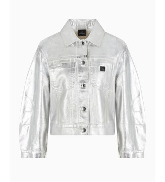 Armani Exchange Silver Mirror Jacka