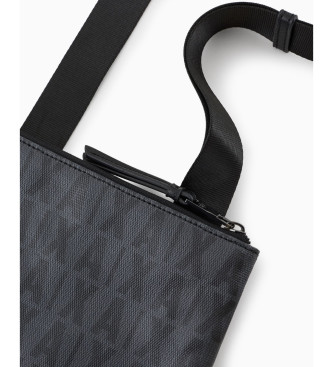 Armani Exchange Bolso bandolera negro