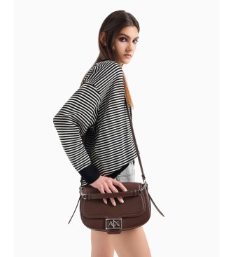 Armani Exchange Brown shoulder bag