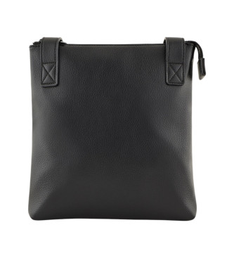 Armani Exchange Schwarze Umhngetasche