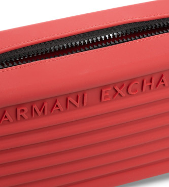 Armani Exchange Rote Umhngetasche