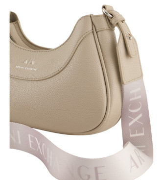 Armani Exchange Borsa a tracolla beige