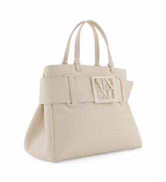 Armani Exchange Asv Detail Hndtaske beige