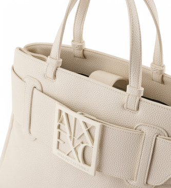 Armani Exchange Bolso Detalle Asv beige