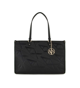 Armani Exchange Borsa Forma Nera