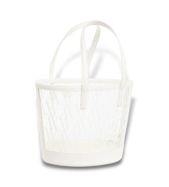 Armani Exchange Weie Journal-Tasche