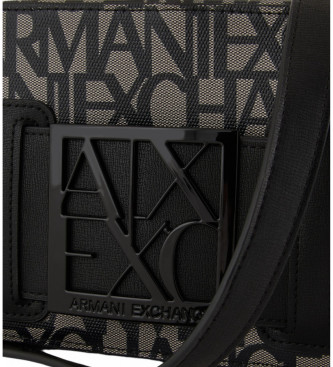 Armani Exchange Brand Ax handbag black