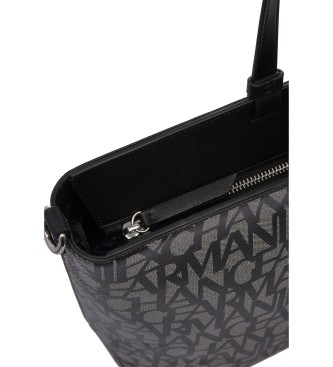 Armani Exchange Brand Handbag black