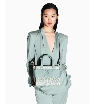 Armani Exchange Borsa Media Dettaglio Verde