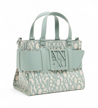 Armani Exchange Borsa Media Dettaglio Verde