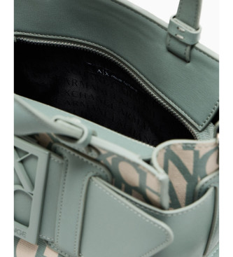 Armani Exchange Borsa Media Dettaglio Verde