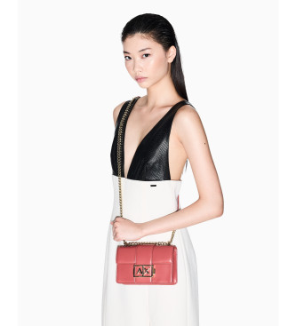 Armani Exchange Różowa mini torebka