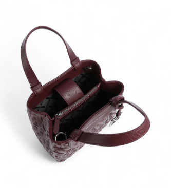 Armani Exchange Bordo mini nakupovalna torba