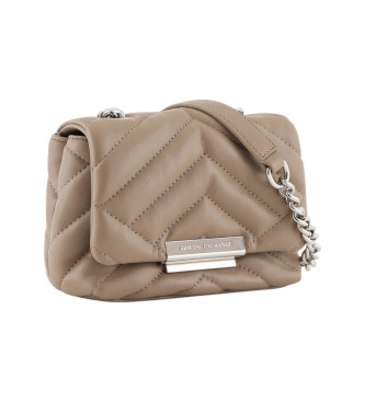 Armani Exchange Beige Mini Handtasche