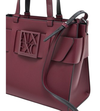 Armani Exchange Point bag burgundy
