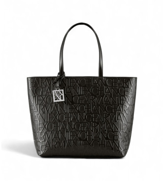 Armani Exchange Sac de secours noir