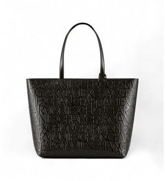 Armani Exchange Sac de secours noir