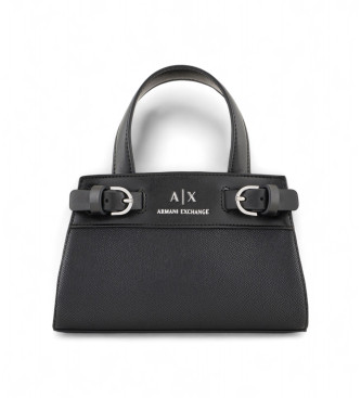 Armani Exchange Einkaufstasche schwarz