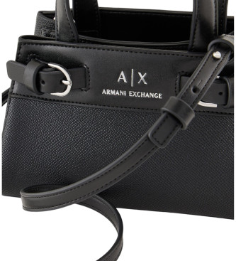 Armani Exchange Einkaufstasche schwarz