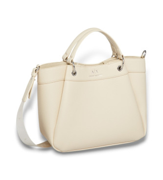 Armani Exchange Shopper Ol beige bag