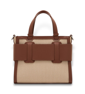 Armani Exchange Sac  main marron