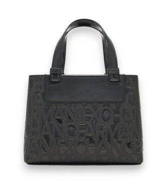 Armani Exchange Carregador de compras mongorama preto