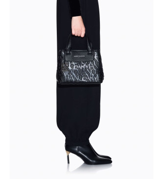Armani Exchange Saco de compras preto