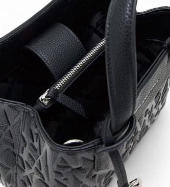 Armani Exchange Saco de compras preto